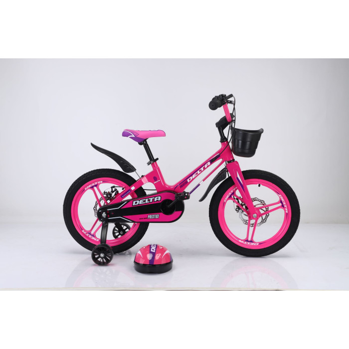 Детский велосипед Delta Prestige L 18 (розовый, 2020) облегченный